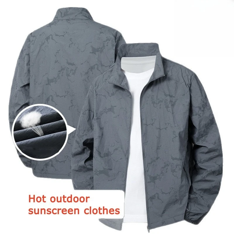 Мужская легкая ветровка с защитой от солнца, быстросохнущая, дышащая, с защитой от УФ-излучения, для походов, бега, путешествий, пляжа
Мужская легкая ветровка с защитой от солнца, быстросохнущая, дышащая, с защитой от УФ-излучения, для походов, бега, путешествий, пляжа