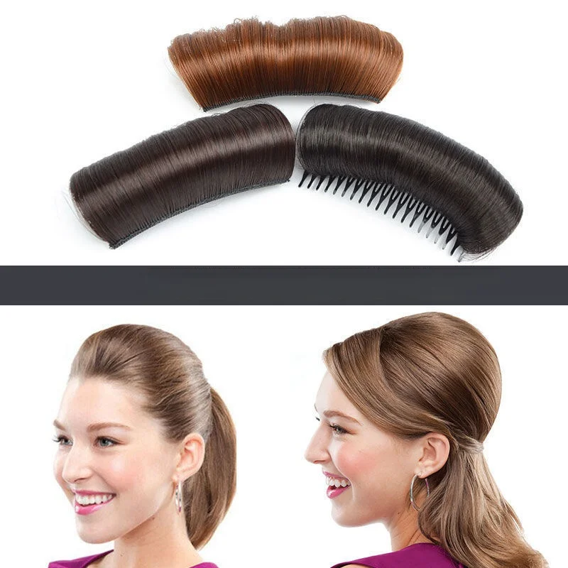 1Pc Princess Hair Fluffy Heightening Height Device Headdress Head Hairpin Pad Root Comb Women Hair Accessories
1Pc Princess Hair Fluffy Heightening Height Device Headdress Head Hairpin Pad Root Comb Women Hair Accessories