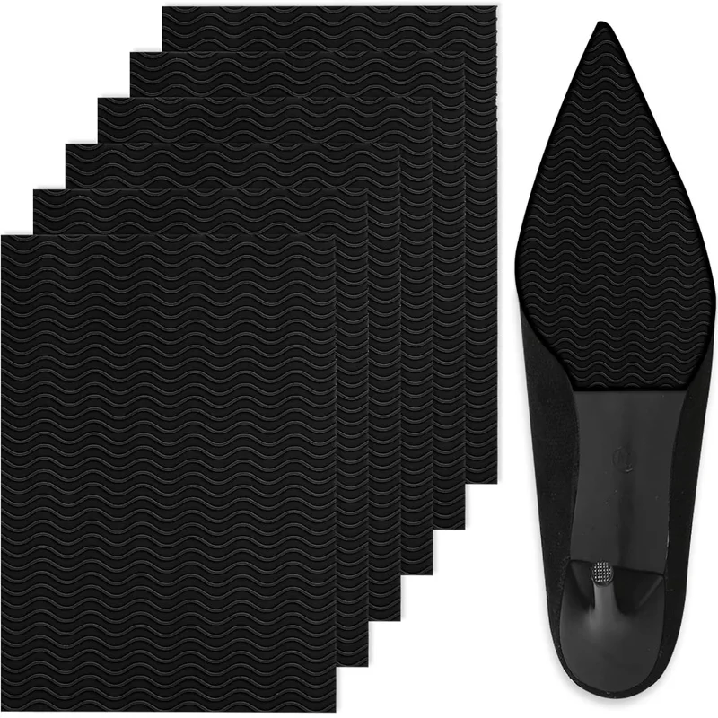 Anti Slip Sole Protector Self-Adhesive Sticker, Wear-Resistant Non Skid Rubber Grip Tape for High Heels, Sandals, DIY Trimmable
Anti Slip Sole Protector Self-Adhesive Sticker, Wear-Resistant Non Skid Rubber Grip Tape for High Heels, Sandals, DIY Trimmable