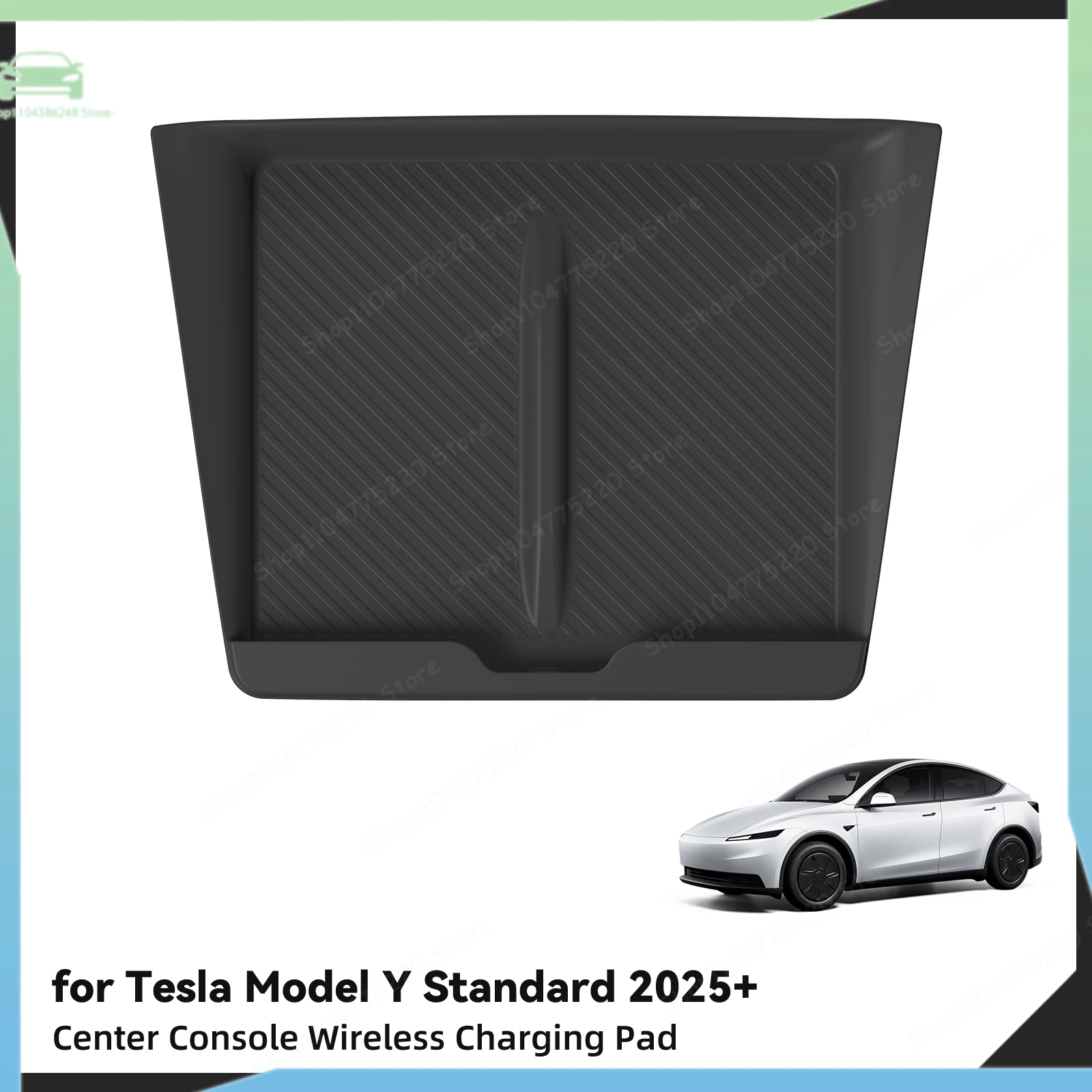 For Tesla Model Y Standard 2026 2025 Center Console Wireless Charging Anti-Slip Pad Silicone Phone Anti Dirt Pad
For Tesla Model Y Standard 2026 2025 Center Console Wireless Charging Anti-Slip Pad Silicone Phone Anti Dirt Pad