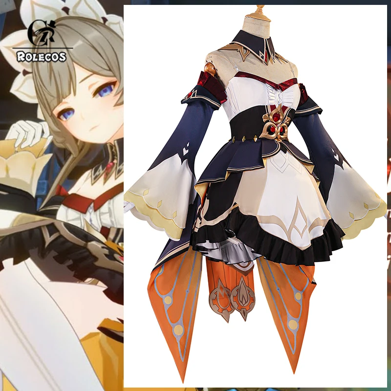 ROLECOS Game Genshin Impact Sandrone Cosplay Costume Marionette Adventurers Member Halloween Women Dress Party Role Play Outfit
ROLECOS Game Genshin Impact Sandrone Cosplay Costume Marionette Adventurers Member Halloween Women Dress Party Role Play Outfit