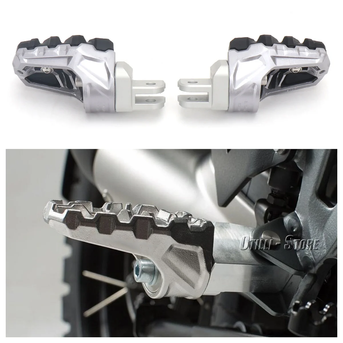 Motorcycle CNC Aluminum Footpeg Footrest Adjustable Foot Pegs Pedal For BMW F650GS F 650 GS 2003-2007 G650GS G 650 GS 2001-2015
Motorcycle CNC Aluminum Footpeg Footrest Adjustable Foot Pegs Pedal For BMW F650GS F 650 GS 2003-2007 G650GS G 650 GS 2001-2015