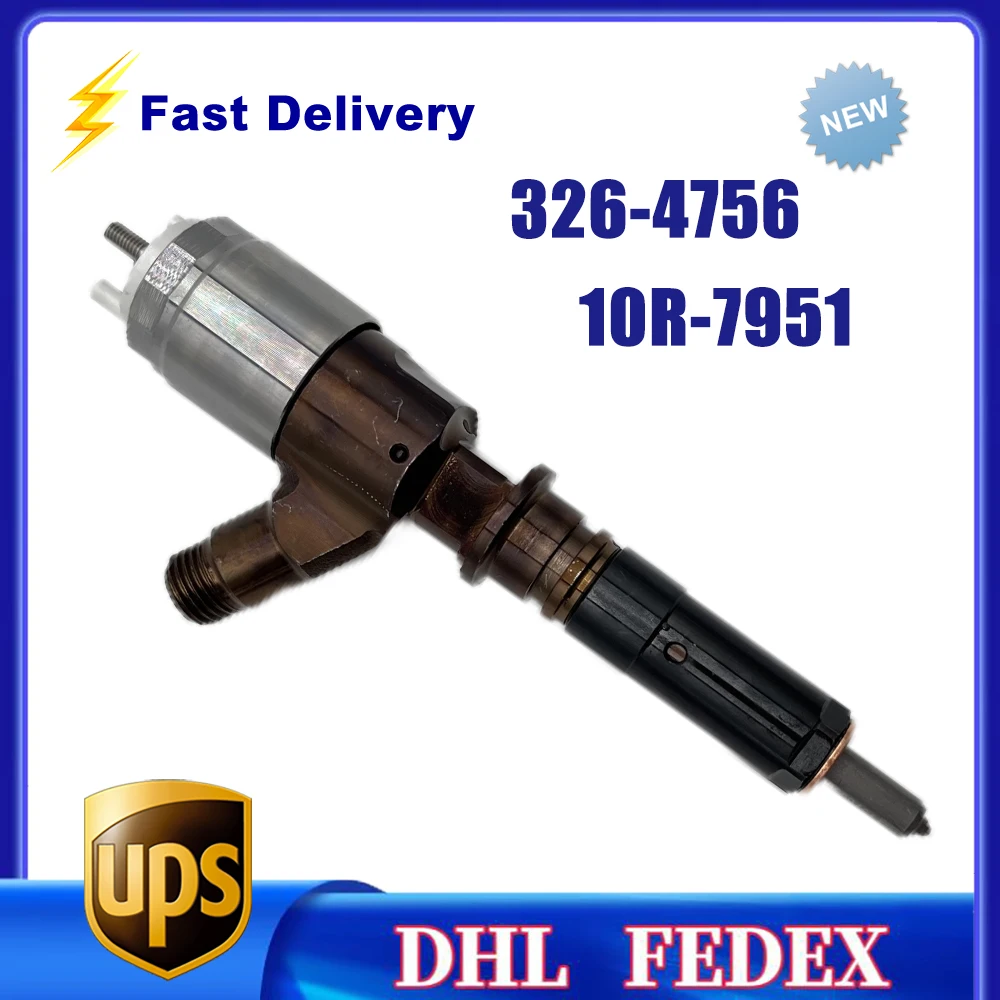 326-4756 Common Rail Fuel Injector 32F61-00014 for C6 C6.4 Engine 312D 313D 320D 10R-7951
326-4756 Common Rail Fuel Injector 32F61-00014 for C6 C6.4 Engine 312D 313D 320D 10R-7951
