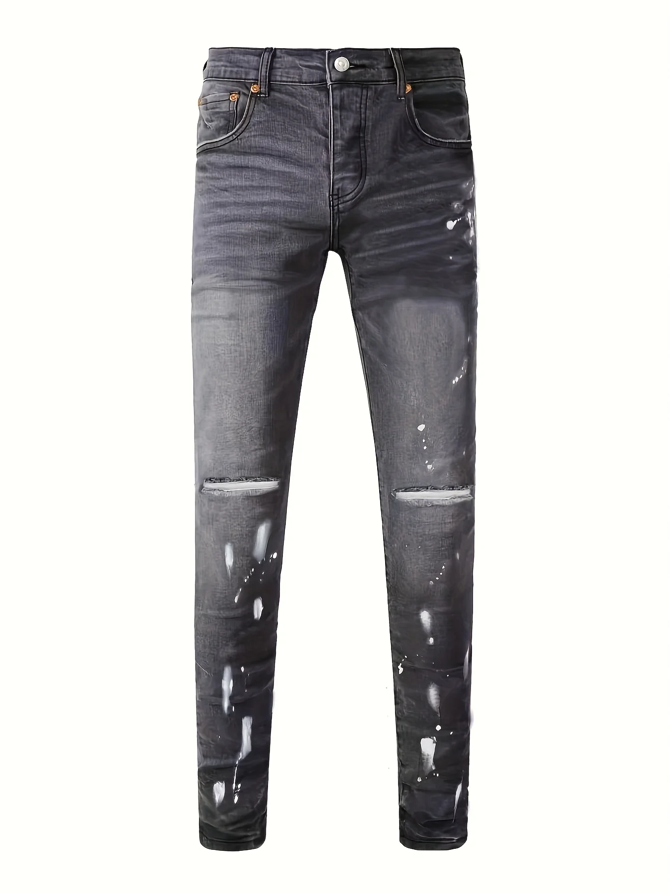 1PC Four Seasons Daily Casual Stone Hand Painted Inkjet Wrinkle American Street Trend Mustache Effect Denim Trousers
1PC Four Seasons Daily Casual Stone Hand Painted Inkjet Wrinkle American Street Trend Mustache Effect Denim Trousers