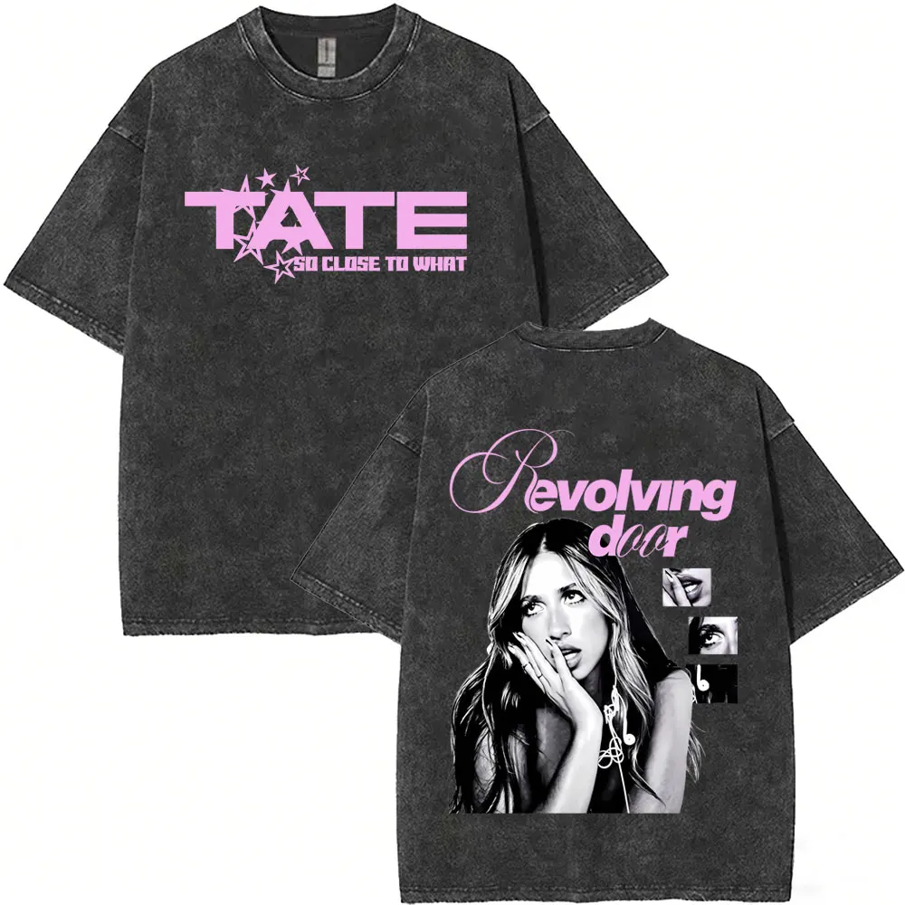 Washed Vintage Tate Mcrae So Close To What Miss Possessive T-shirt Men Women Fashion Pop Music T Shirt Unisex Oversized T-shirts
Washed Vintage Tate Mcrae So Close To What Miss Possessive T-shirt Men Women Fashion Pop Music T Shirt Unisex Oversized T-shirts