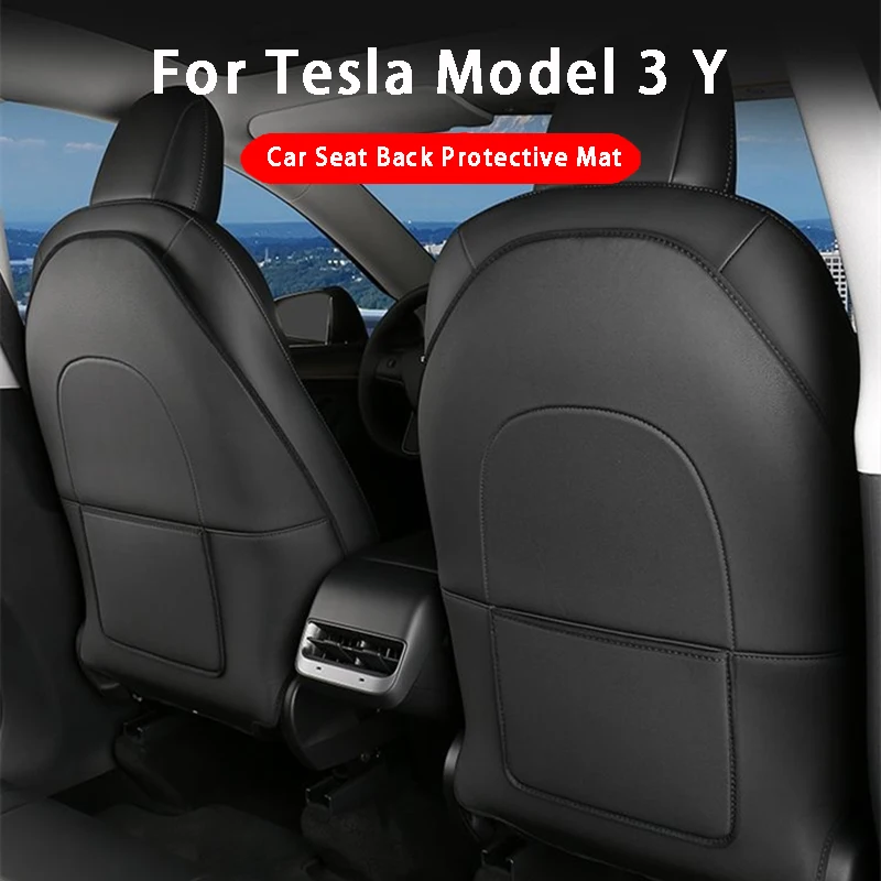Car Seat Back Anti Kick Pad For Tesla Model 3 / Y Full Surround Seat Protective Leather Anti Scratch Protector Car Accessories
Car Seat Back Anti Kick Pad For Tesla Model 3 / Y Full Surround Seat Protective Leather Anti Scratch Protector Car Accessories