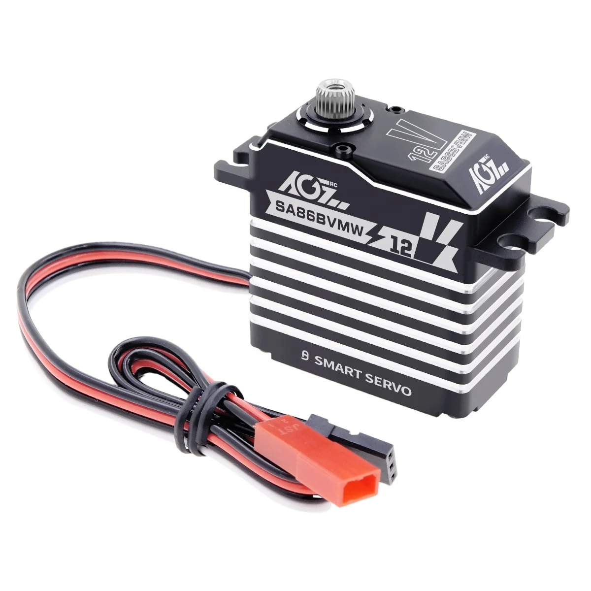 AGFRC Brushless Smart Servo SA86BVMW 66kg 360 Degree Servo Motor 0.105sec 3S Digital Programmable Waterproof Servo for RC Car
AGFRC Brushless Smart Servo SA86BVMW 66kg 360 Degree Servo Motor 0.105sec 3S Digital Programmable Waterproof Servo for RC Car
