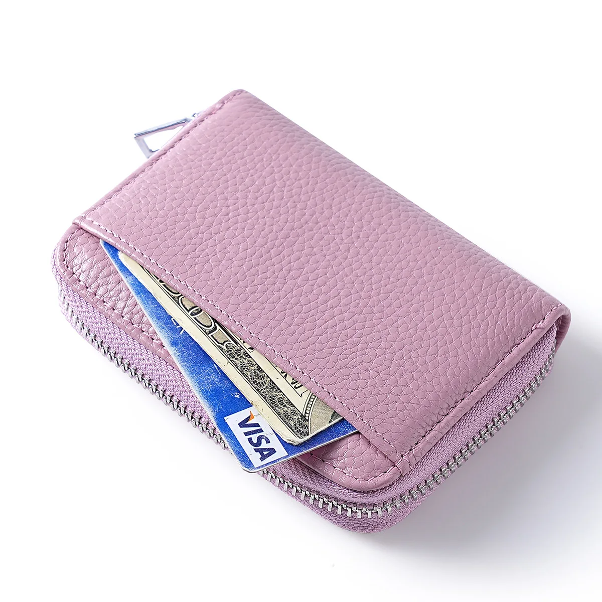 2026 Multi-Compartment Genuine Leather Coin Purse, RFID Blocking Zipper Wallet, Organizer for Coins, Bank Cards, ID & USB Drives
2026 Multi-Compartment Genuine Leather Coin Purse, RFID Blocking Zipper Wallet, Organizer for Coins, Bank Cards, ID & USB Drives