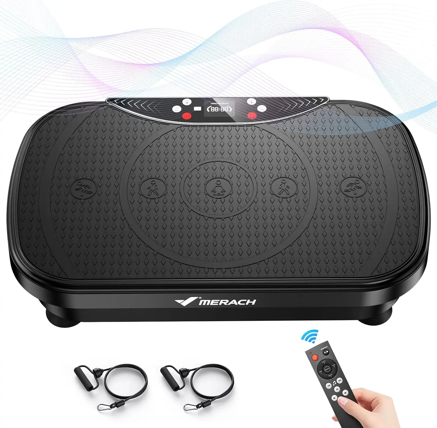 Vibration Plate Exercise Machine for Weight Loss & Toning, Full Body Workout Equipment with Bluetooth & LED Display, Home Fitness for Men Women
Vibration Plate Exercise Machine for Weight Loss & Toning, Full Body Workout Equipment with Bluetooth & LED Display, Home Fitness for Men Women