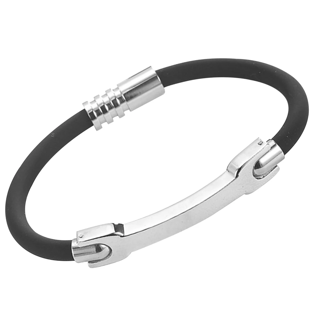 Anti-static Bracelet Energy Balance Wristband Basketball Fashionable Silicone Metal Bands
Anti-static Bracelet Energy Balance Wristband Basketball Fashionable Silicone Metal Bands