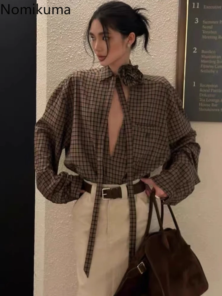 2025 Camisas De Mujer Plaid Blouses for Women Temperament Lady Tops Long Sleeve Loose Simple Floral Korean Blouse Shirts 63g181
2025 Camisas De Mujer Plaid Blouses for Women Temperament Lady Tops Long Sleeve Loose Simple Floral Korean Blouse Shirts 63g181