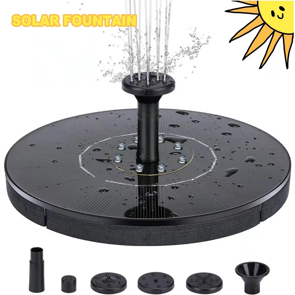 Outdoor Solar Fountain 7 Colors LED Rotating Fountain Solar Powered Bird Bath Pool Pond Garden Decoration 13/16/18/21.5cm
Outdoor Solar Fountain 7 Colors LED Rotating Fountain Solar Powered Bird Bath Pool Pond Garden Decoration 13/16/18/21.5cm