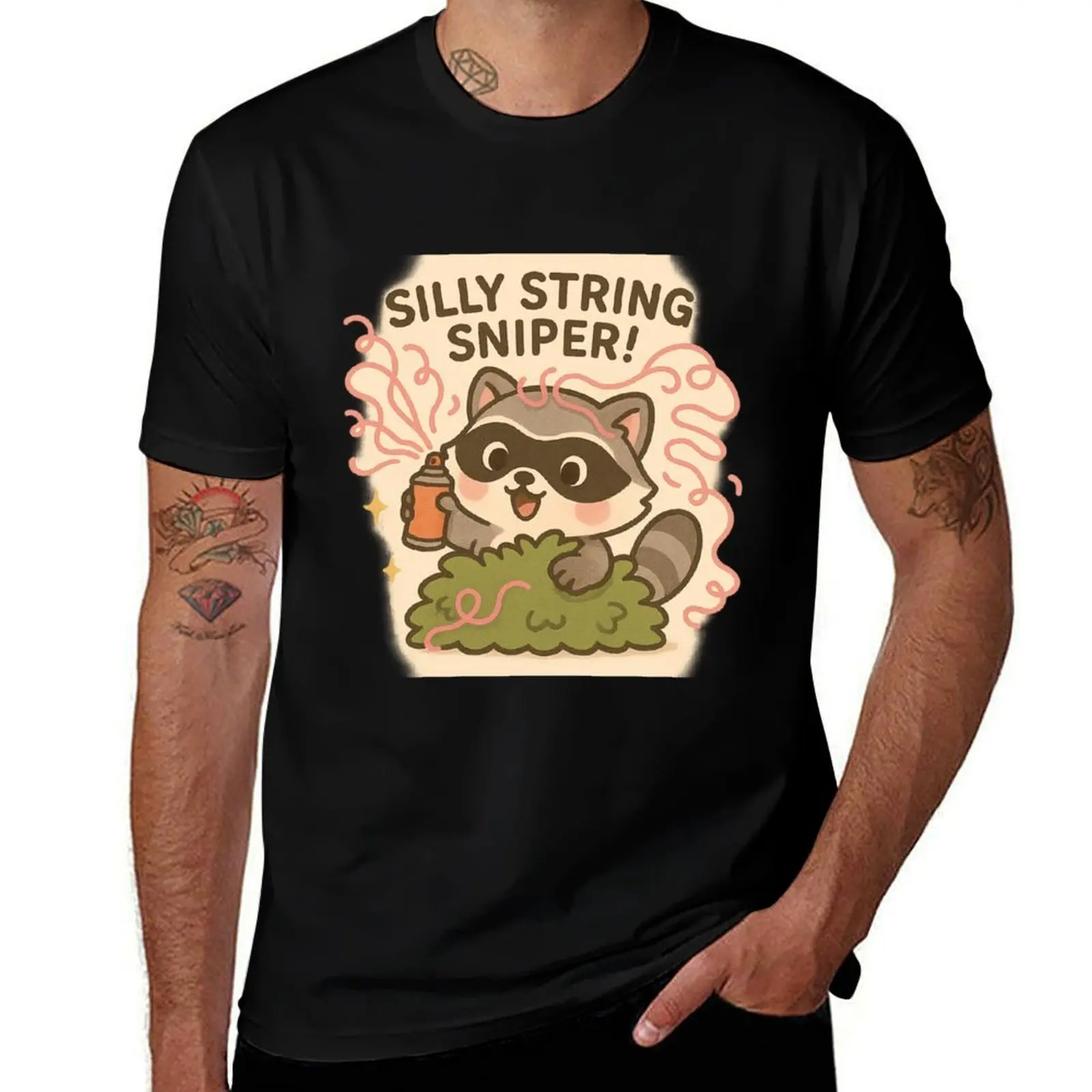 Наклейка с изображением энота Silly String, забавная милая футболка с изображением розыгрыша, быстросохнущая мужская футболка, мужская дизайнерская футболка
Наклейка с изображением энота Silly String, забавная милая футболка с изображением розыгрыша, быстросохнущая мужская футболка, мужская дизайнерская футболка
