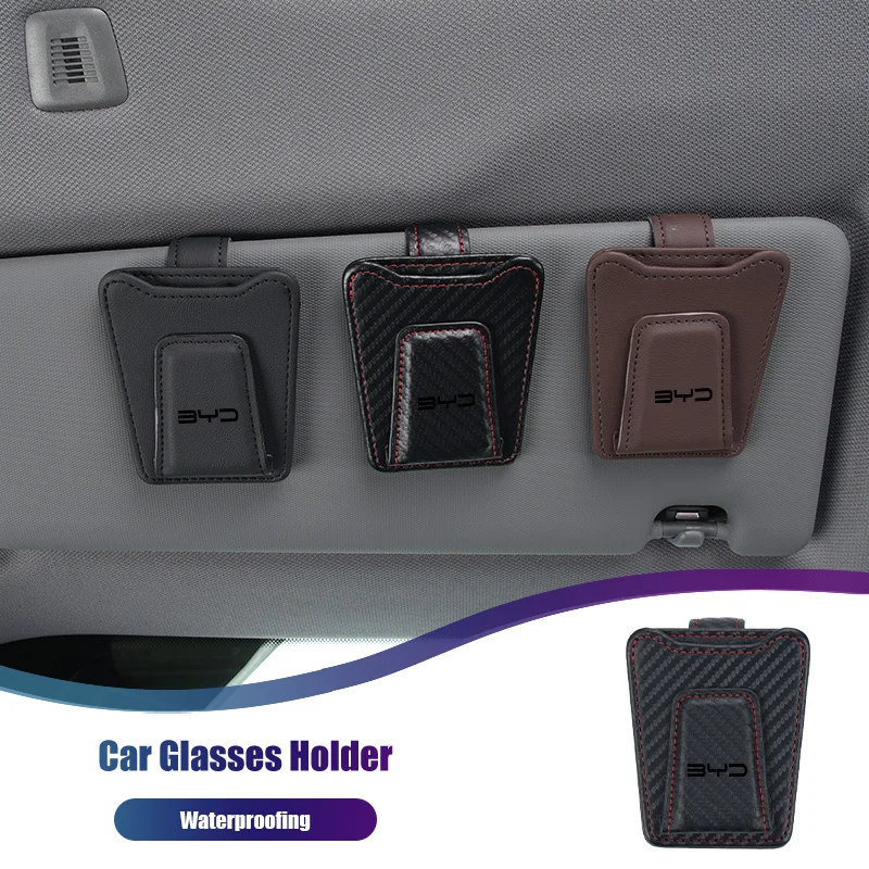 Leather Car Sun Visor Eyeglasses Clip Sunglasses Card Holder For BYD F3 I3 F0 F6 S6 S8 G3 G6 L3 S7 M6 Tang Song Qing Yuan Max
Leather Car Sun Visor Eyeglasses Clip Sunglasses Card Holder For BYD F3 I3 F0 F6 S6 S8 G3 G6 L3 S7 M6 Tang Song Qing Yuan Max