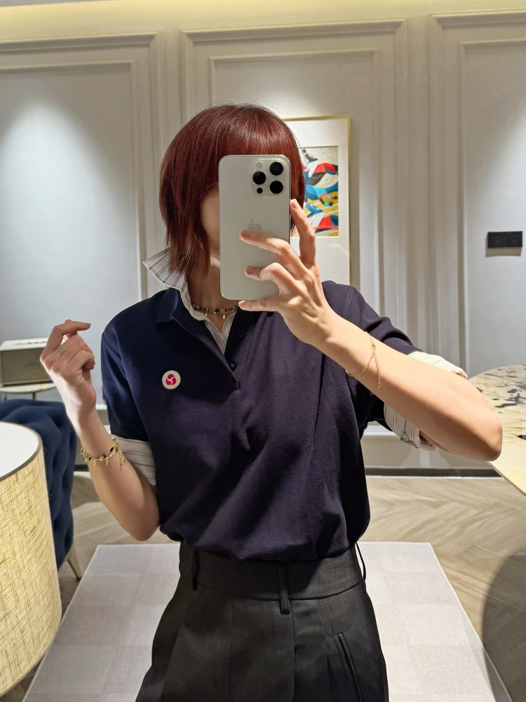 Повседневная свободная женская рубашка с двойным воротником, имитация двухслойности, цветные блоки, средней длины, прямого кроя, хлопковая, летняя
Повседневная свободная женская рубашка с двойным воротником, имитация двухслойности, цветные блоки, средней длины, прямого кроя, хлопковая, летняя