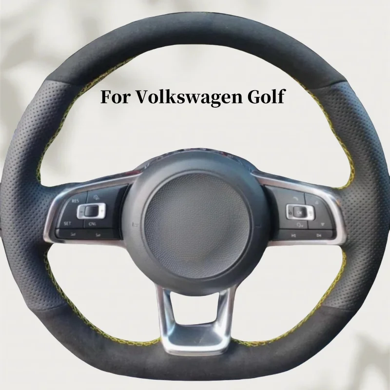 Изготовленный вручную черный чехол на руль из натуральной кожи для Volkswagen GOLF GTI R GTD GTE MK7 7 POLO GTI, автомобильные аксессуары
Изготовленный вручную черный чехол на руль из натуральной кожи для Volkswagen GOLF GTI R GTD GTE MK7 7 POLO GTI, автомобильные аксессуары
