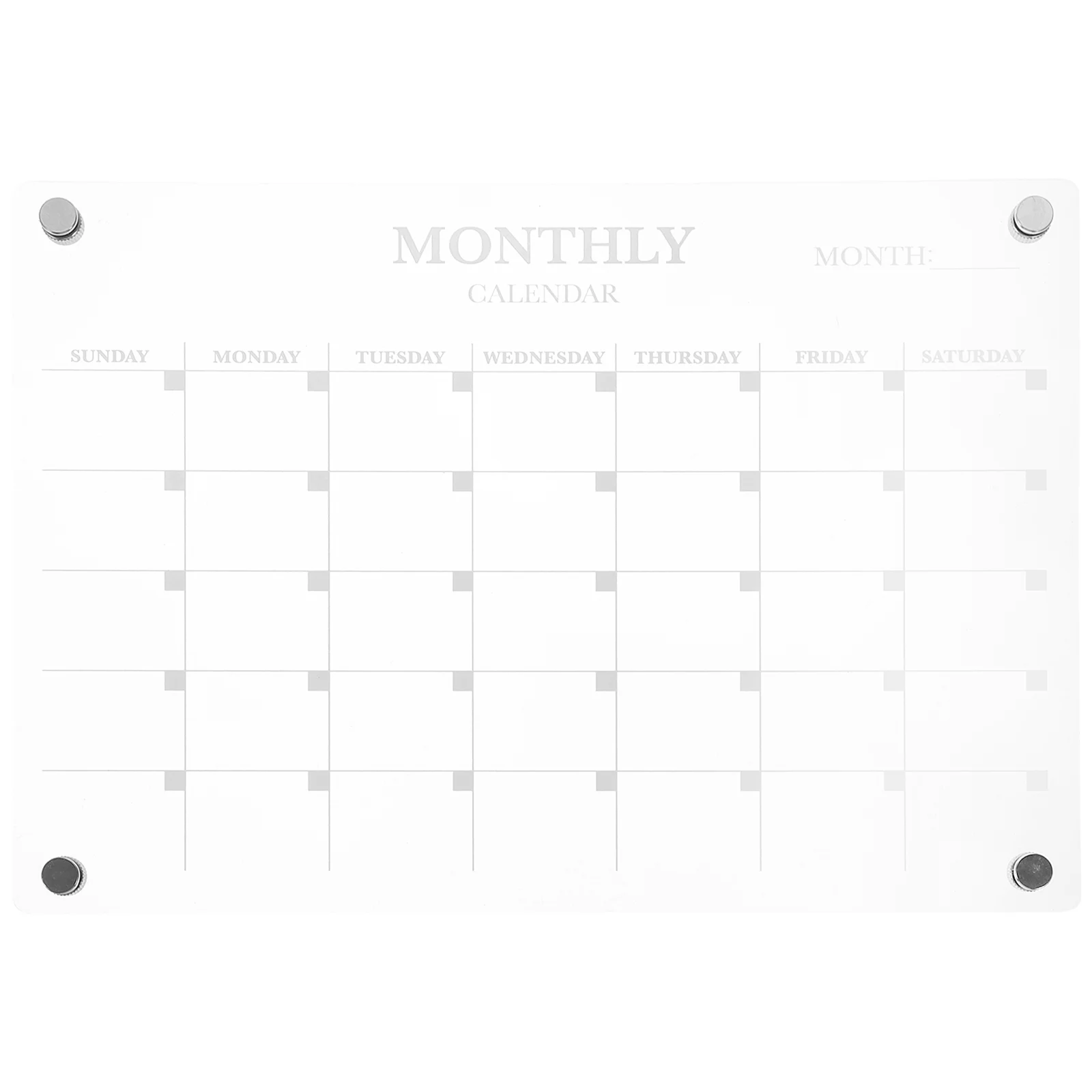 Clear Acrylic Fridge Fridge Board Dry Erase Reusable Wall Mount Home Practical Dry Erase Board Office Desk Calendar
Clear Acrylic Fridge Fridge Board Dry Erase Reusable Wall Mount Home Practical Dry Erase Board Office Desk Calendar