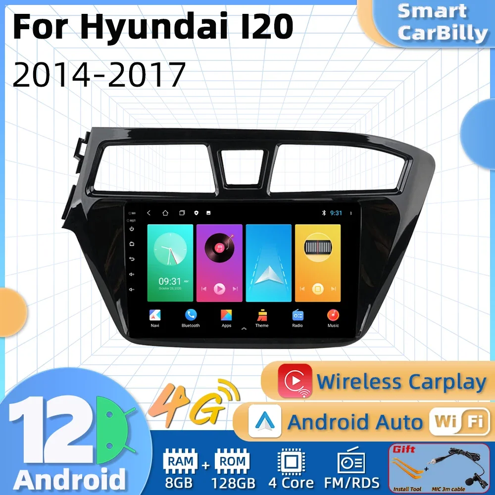 Android Car Radio Stereo for Hyundai I20 2014-2017 Left Hand 2 Din Multimedia Player WIFI Navigation Autoradio GPS Head Unit
Android Car Radio Stereo for Hyundai I20 2014-2017 Left Hand 2 Din Multimedia Player WIFI Navigation Autoradio GPS Head Unit