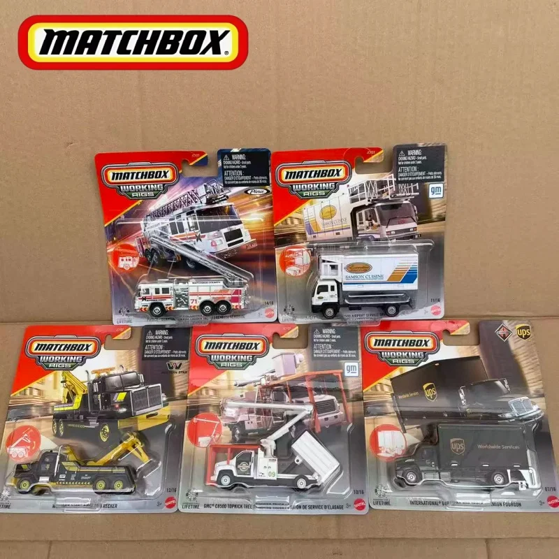 Mattel Matchbox Car Working Rigs Diecast 1/64 Toys Boys Toys Road Grader Crop Sprayer Truck Van Vehicles Models Gift
Mattel Matchbox Car Working Rigs Diecast 1/64 Toys Boys Toys Road Grader Crop Sprayer Truck Van Vehicles Models Gift