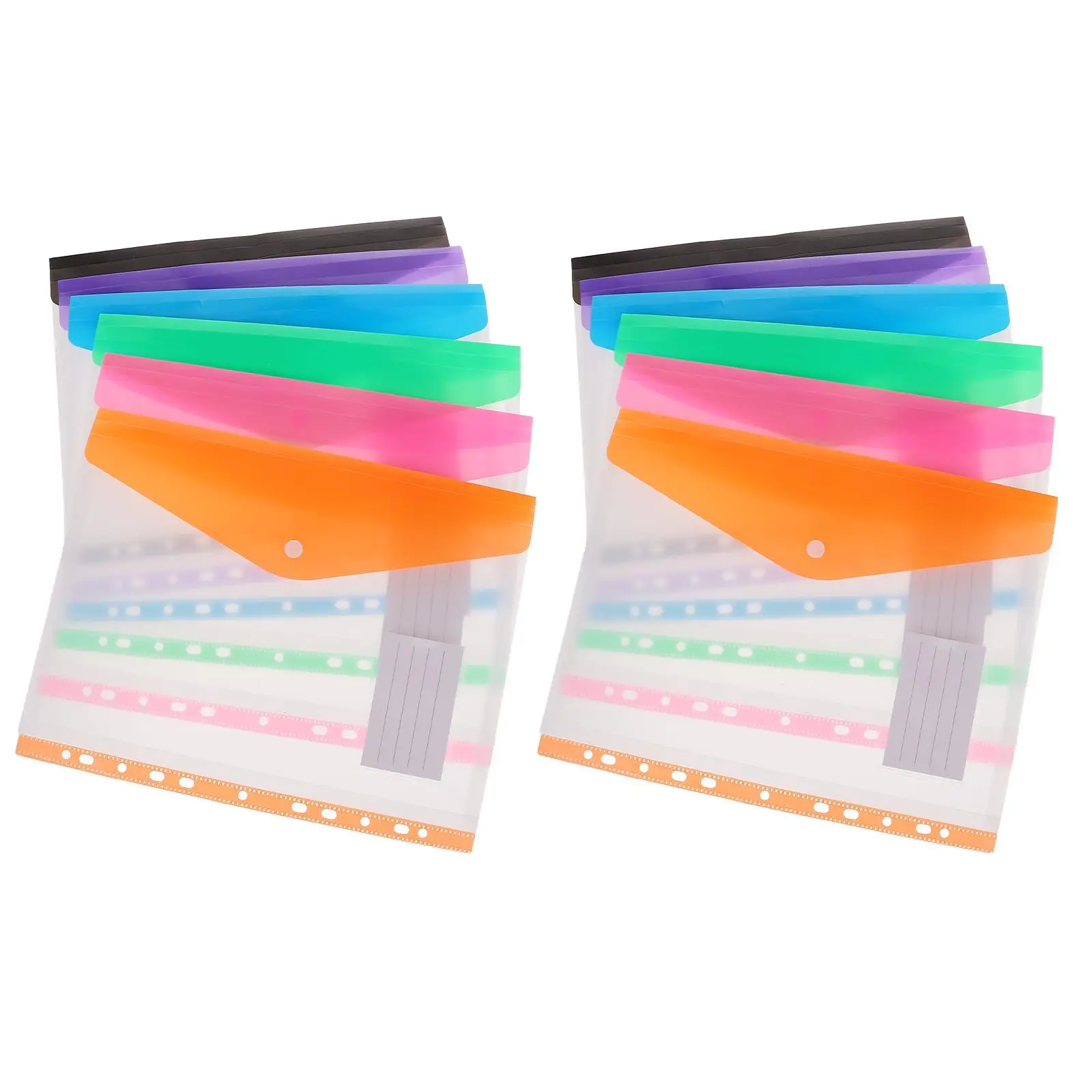 12 Pcs File Binder Document Protectors A4 Clear Plastic Storage Pockets for Photos Office Documents Postcards Student Supplies
12 Pcs File Binder Document Protectors A4 Clear Plastic Storage Pockets for Photos Office Documents Postcards Student Supplies