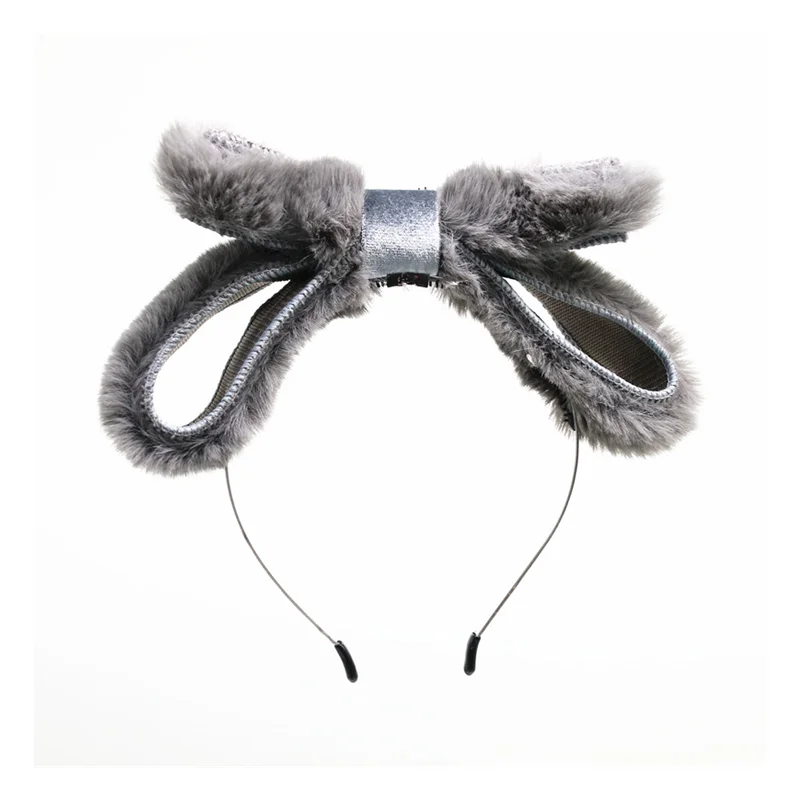 -3A NEW WINTER STYLE fake rabbit fur double bow huge bow girls hair accessories hairbands
-3A NEW WINTER STYLE fake rabbit fur double bow huge bow girls hair accessories hairbands