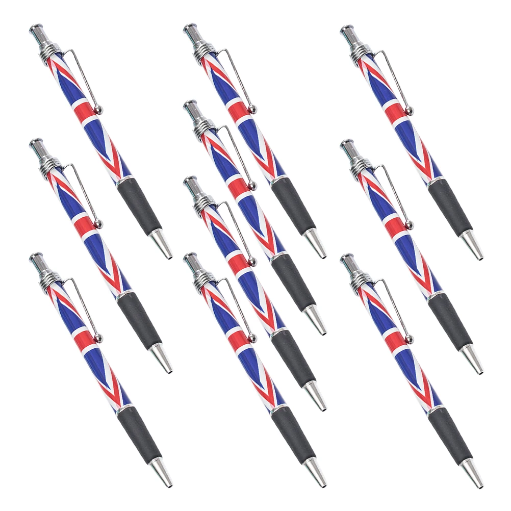 10pcs British Flag Ballpoint Pen Smooth Writing Comfortable Grip Plastic Travel Office Use Home School DocumentSigning
10pcs British Flag Ballpoint Pen Smooth Writing Comfortable Grip Plastic Travel Office Use Home School DocumentSigning