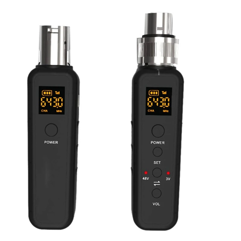 Uhf Wireless Microphone Converter Xlr Transmitter Receiver For Microphone Guitar Transmitter Receiver Adapter
Uhf Wireless Microphone Converter Xlr Transmitter Receiver For Microphone Guitar Transmitter Receiver Adapter
