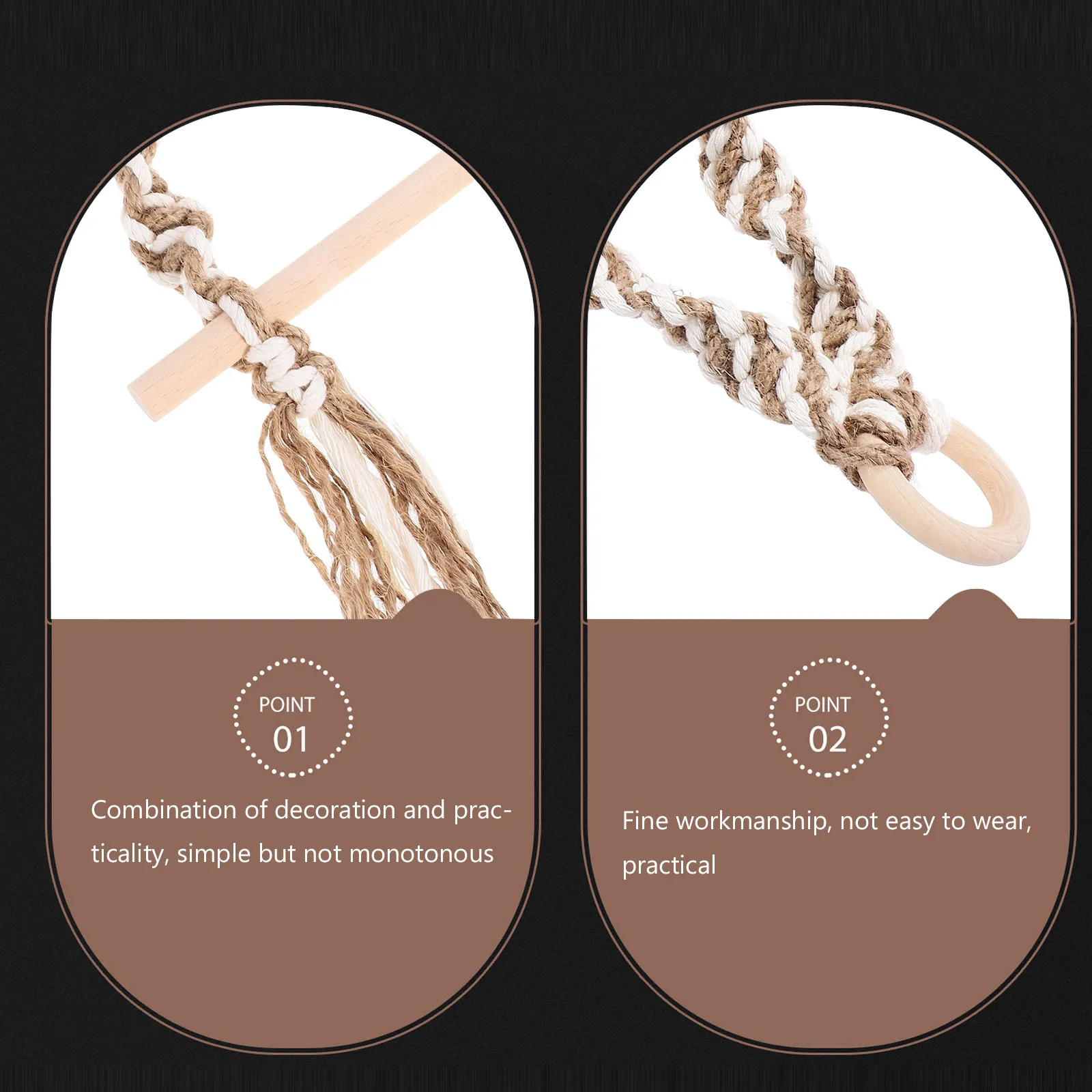 1Pcs Woven Cotton Linen Rope Roll Paper Holder Wall-Mounted Tissue Rack Bathroom Kitchen Paper Towel Hanger Durable
1Pcs Woven Cotton Linen Rope Roll Paper Holder Wall-Mounted Tissue Rack Bathroom Kitchen Paper Towel Hanger Durable