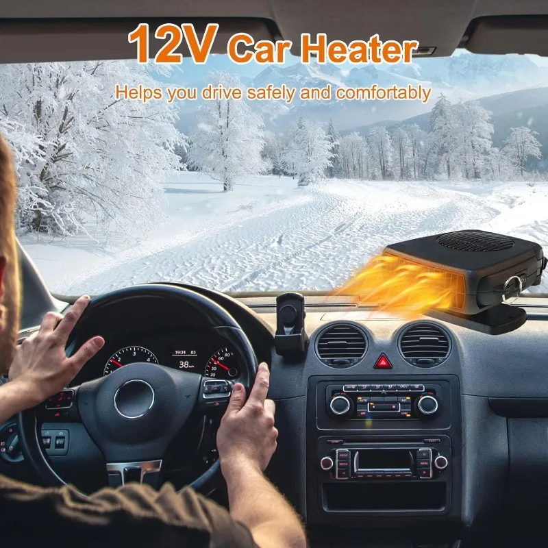 Car Heater 12V/24V 150W 200W Portable Car Heater Fan 2 IN 1 Cooling Heating Auto Windshield Defroster Car Anti-Fog Heater
Car Heater 12V/24V 150W 200W Portable Car Heater Fan 2 IN 1 Cooling Heating Auto Windshield Defroster Car Anti-Fog Heater
