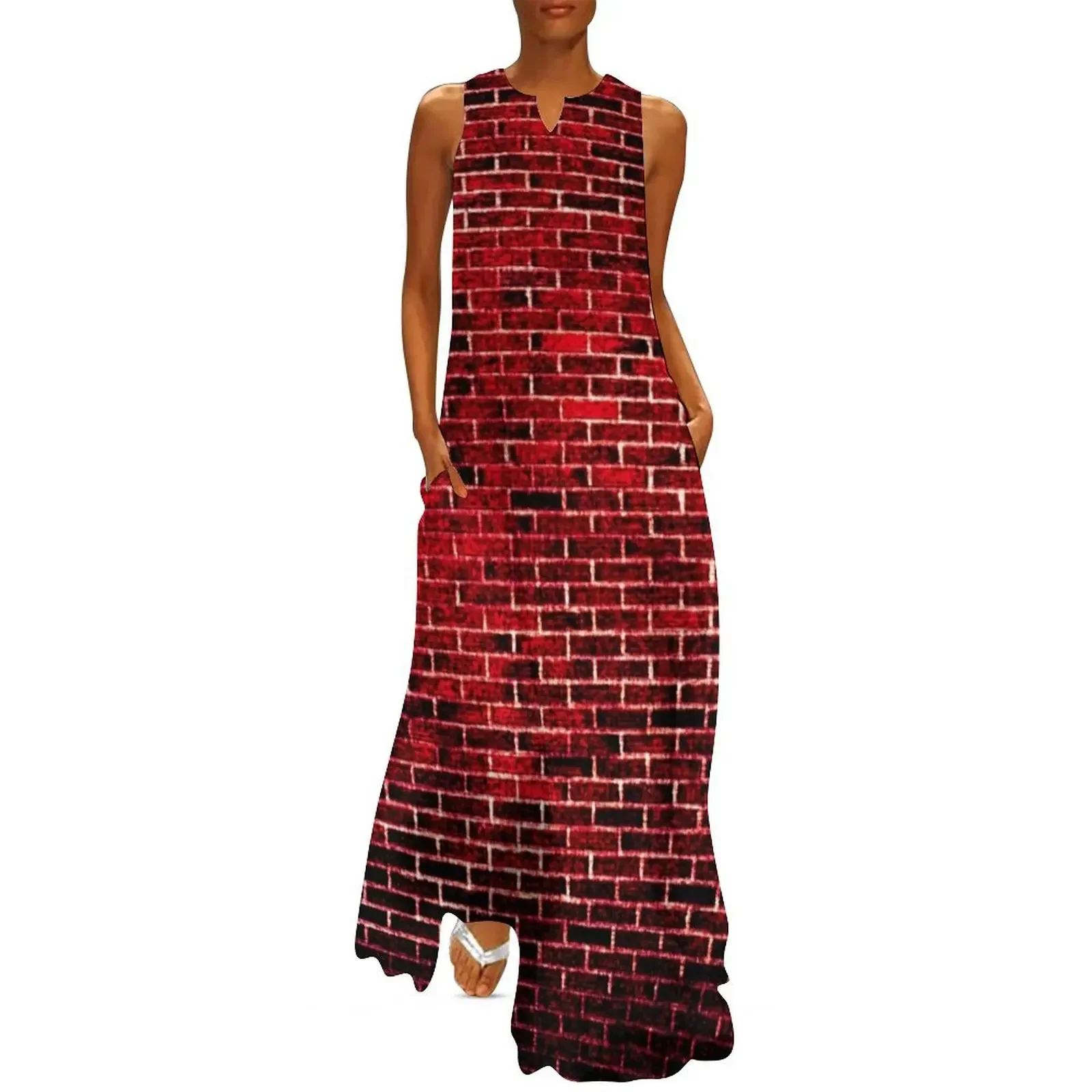 Brick wall pattern Long Dress loose summer dress dress elegant party dresses for women 2025 dresses for womens
Brick wall pattern Long Dress loose summer dress dress elegant party dresses for women 2025 dresses for womens