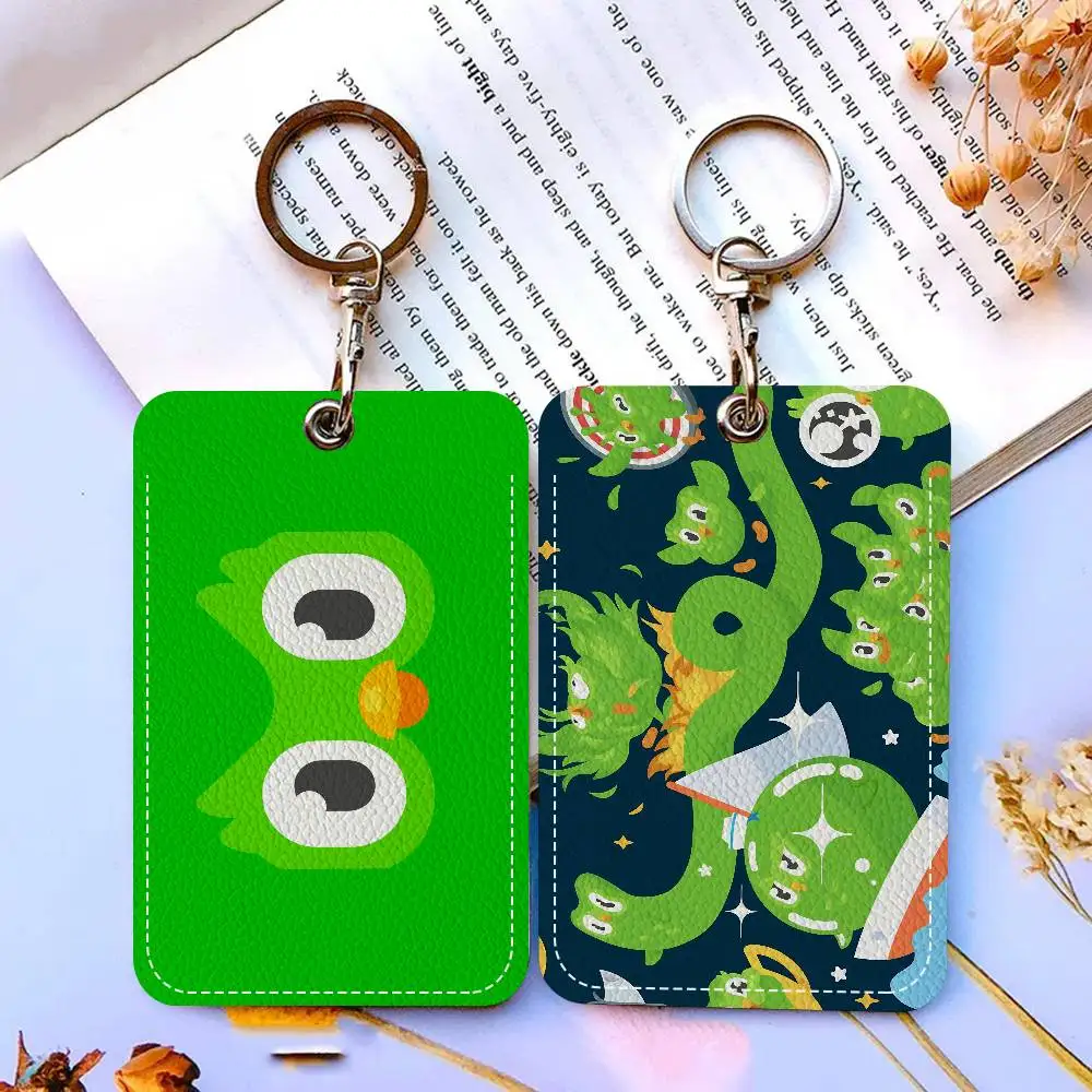 Popular Language D-Duolingo Keychain With Access Card Holder, Bus Pass & Meal Card ID Bank Card Protective Case For Security
Popular Language D-Duolingo Keychain With Access Card Holder, Bus Pass & Meal Card ID Bank Card Protective Case For Security