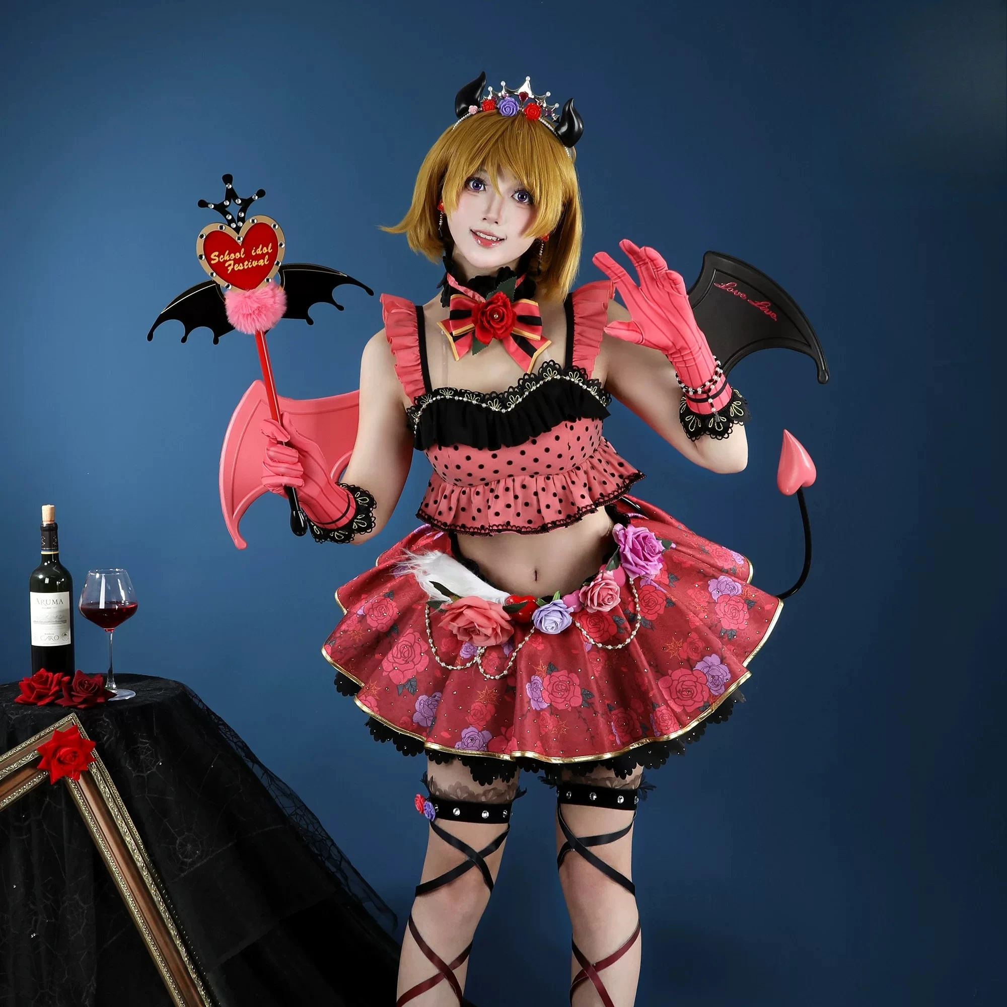 LoveLive Koizumi Hanayo Little Devil Awaken Cosplay Costume Anime Full Set Lovely Uniform Halloween Role Play Outfit Women HCos
LoveLive Koizumi Hanayo Little Devil Awaken Cosplay Costume Anime Full Set Lovely Uniform Halloween Role Play Outfit Women HCos