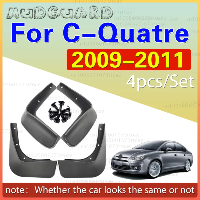 Greatroad Mudflaps For Citroen C-Quatre Sedan 2009-2011 2010 Splash Guards Mudguards Mud Flaps Fender Car Accessories
Greatroad Mudflaps For Citroen C-Quatre Sedan 2009-2011 2010 Splash Guards Mudguards Mud Flaps Fender Car Accessories