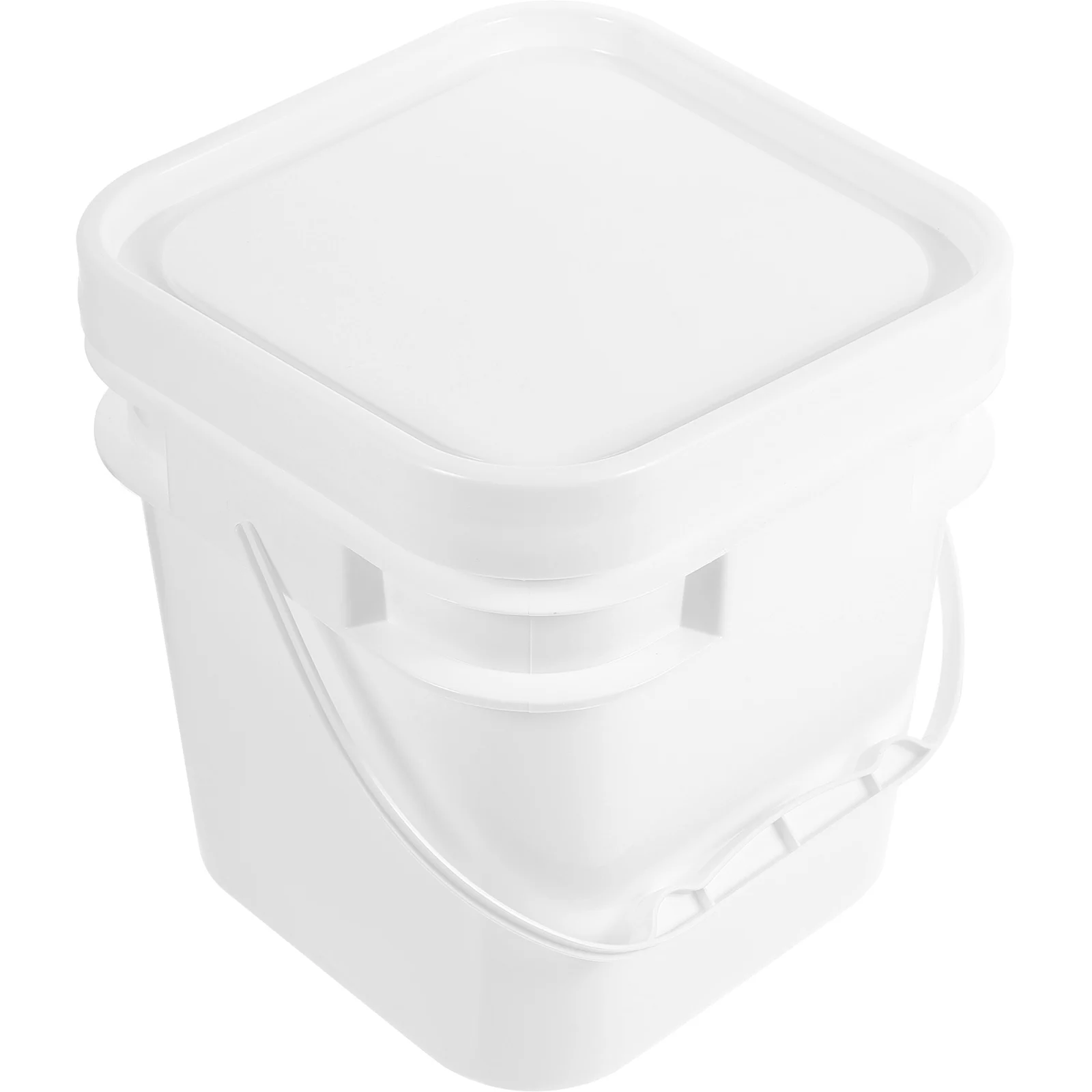 White ABS 5L Square Paint Bucket Lid for Pigment Storage PP Material Lightweight Container Plastic Paint
White ABS 5L Square Paint Bucket Lid for Pigment Storage PP Material Lightweight Container Plastic Paint