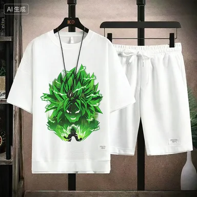 Мужской японский комплект из 2 предметов с принтом «Бог грома Райджин», футболка из вафельного трикотажа + шорты, традиционный мифологический спортивный костюм в уличном стиле
Мужской японский комплект из 2 предметов с принтом «Бог грома Райджин», футболка из вафельного трикотажа + шорты, традиционный мифологический спортивный костюм в уличном стиле