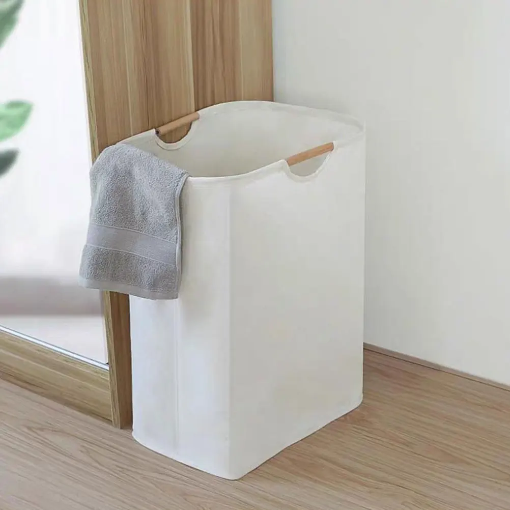 Foldable Laundry Basket Household Bag Wooden Travel Box Baskets Dirty Clothes Container H held Large Capacity Practical
Foldable Laundry Basket Household Bag Wooden Travel Box Baskets Dirty Clothes Container H held Large Capacity Practical