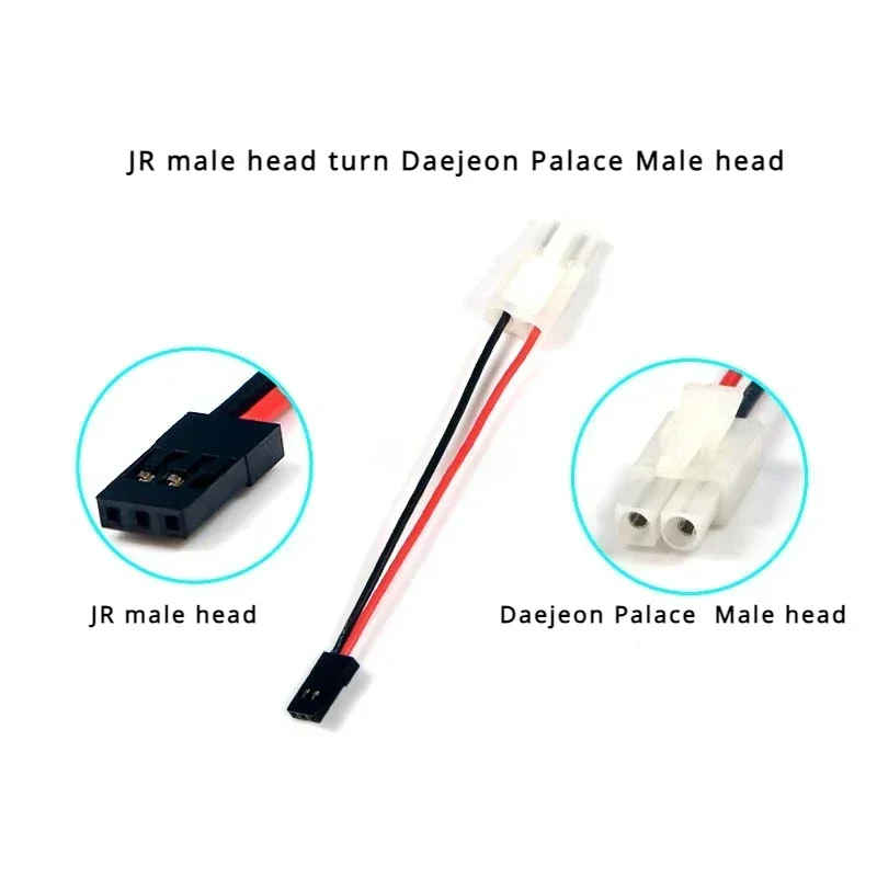 1/5/10pcs/lot JR male turn Daejeon Palace Male/Futaba turn Daejeon female head wire length 10CM 22AWG silicone wire
1/5/10pcs/lot JR male turn Daejeon Palace Male/Futaba turn Daejeon female head wire length 10CM 22AWG silicone wire