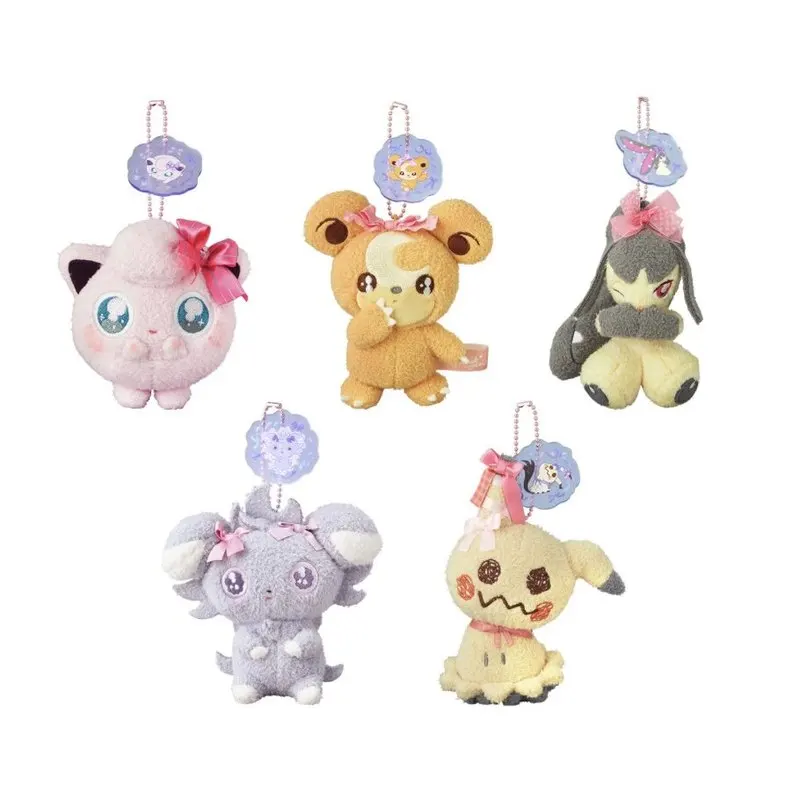 Genuine PKM Don'T Attack! Me Jigglypuff Mimikyu Espurr Mawile Plush Doll Cute Fun Bag Charm Collection Pillow Birthday Gift
Genuine PKM Don'T Attack! Me Jigglypuff Mimikyu Espurr Mawile Plush Doll Cute Fun Bag Charm Collection Pillow Birthday Gift