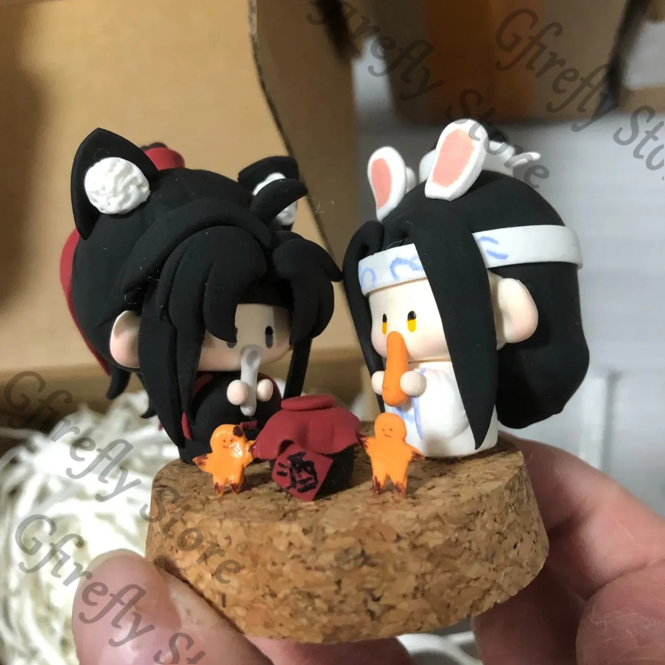 Grandmaster of Demonic Cultivation Lan Wangji Wei Wuxian Cosplay Figurine Clay Figurines Model Kit Garage Kits Handcraft Cute
Grandmaster of Demonic Cultivation Lan Wangji Wei Wuxian Cosplay Figurine Clay Figurines Model Kit Garage Kits Handcraft Cute