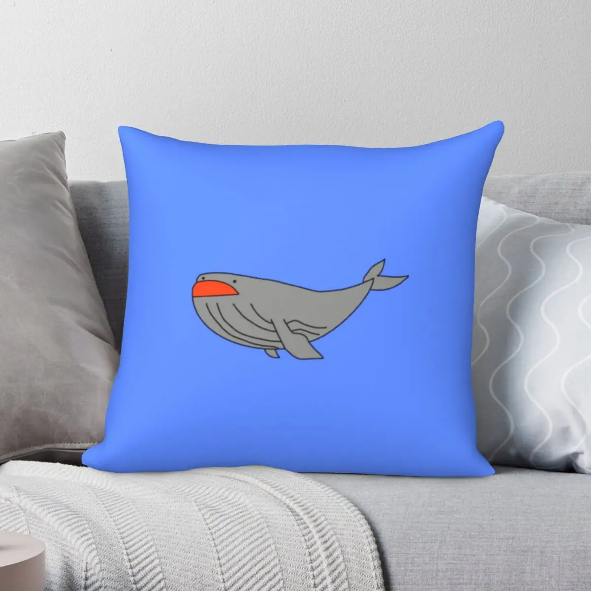 D Whale Square Pillowcase Polyester Linen Velvet Pattern Zip Decor Car Cushion Cover 18"
D Whale Square Pillowcase Polyester Linen Velvet Pattern Zip Decor Car Cushion Cover 18"