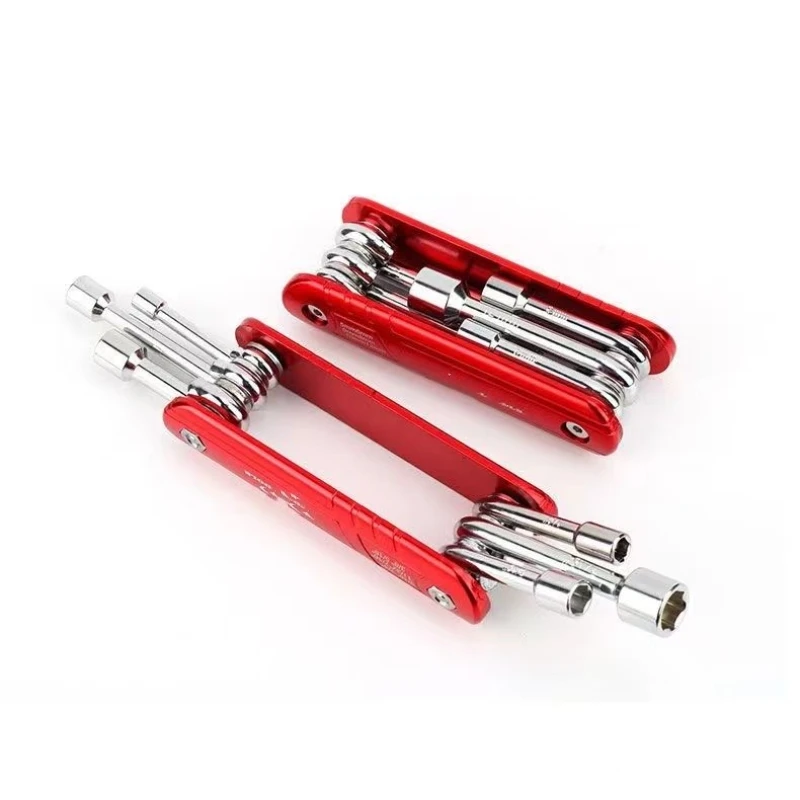 Motorcycle multi-function socket wrench metric imperial household aluminum alloy handle folding hexagon For HONDA motorcycle
Motorcycle multi-function socket wrench metric imperial household aluminum alloy handle folding hexagon For HONDA motorcycle