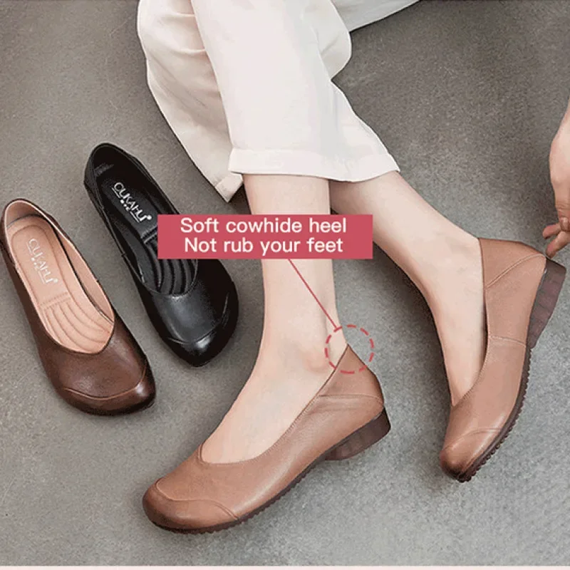Women's Single shoes simple Flat Bottom Roman Shoe square head shallow mouth Wedge Heels Ladies casual comfortable Loafers
Women's Single shoes simple Flat Bottom Roman Shoe square head shallow mouth Wedge Heels Ladies casual comfortable Loafers