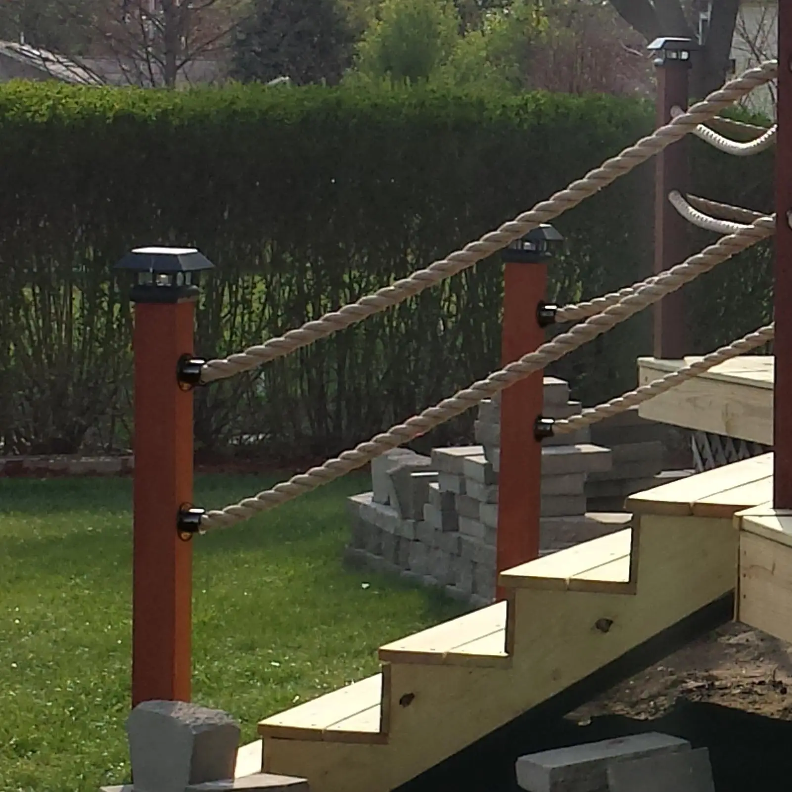 Rope Holders Rope End Holder With Screw Black Stainless Steel Rust-Proof Securing Supports Heavy Loads For Terrace Garden Stair
Rope Holders Rope End Holder With Screw Black Stainless Steel Rust-Proof Securing Supports Heavy Loads For Terrace Garden Stair
