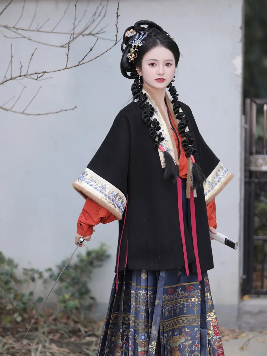 XiaoJie Xi Original Design Soft Tweed d Cross over f Sve ort Bla Red Hanfu Top Women's Faion Summer 2023
XiaoJie Xi Original Design Soft Tweed d Cross over f Sve ort Bla Red Hanfu Top Women's Faion Summer 2023