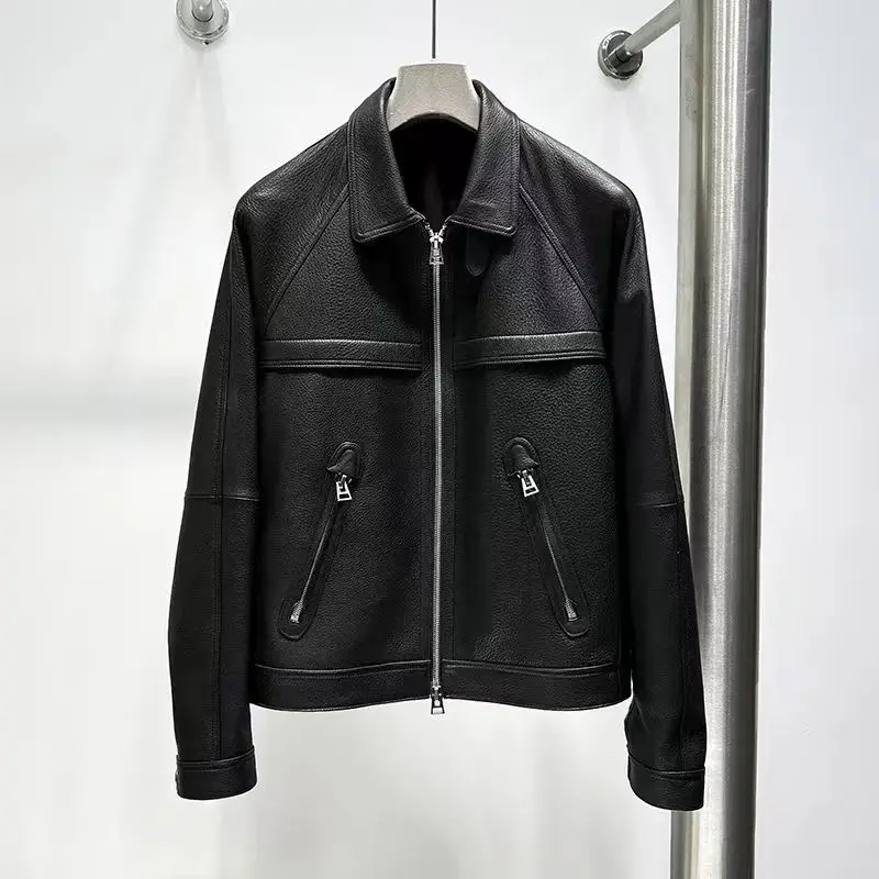 Повседневное мужское байкерское пальто Jaet ort Length, модное кожаное пальто, модное осенне-зимнее новое поступление, полиэфирное волокно
Повседневное мужское байкерское пальто Jaet ort Length, модное кожаное пальто, модное осенне-зимнее новое поступление, полиэфирное волокно