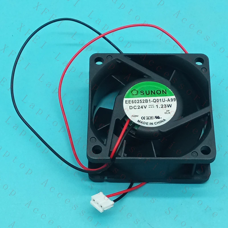 D 1PC for SUNON EE60252B1-Q01U-A99 Cooling Fan 24V 1.23W 6CM EE60252B1Q01UA99 New
D 1PC for SUNON EE60252B1-Q01U-A99 Cooling Fan 24V 1.23W 6CM EE60252B1Q01UA99 New