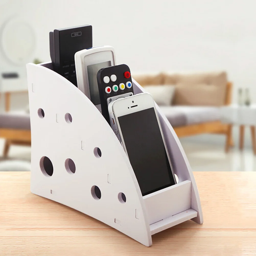 Remote Control Storage Box Desktop Organizer 4 Compartments Stylish Room Study Bedroom Office
Remote Control Storage Box Desktop Organizer 4 Compartments Stylish Room Study Bedroom Office