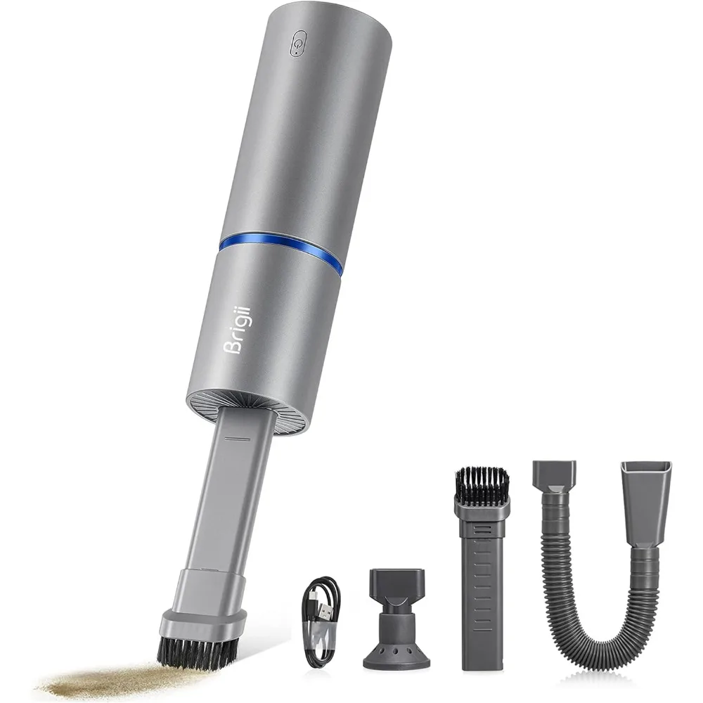 Mini Handheld Vacuum Cordless, 3 in 1-Car Vacuum & Air Duster & Hand Pump, Portable Rechargeable Cleaner for Car Interior, Smal
Mini Handheld Vacuum Cordless, 3 in 1-Car Vacuum & Air Duster & Hand Pump, Portable Rechargeable Cleaner for Car Interior, Smal