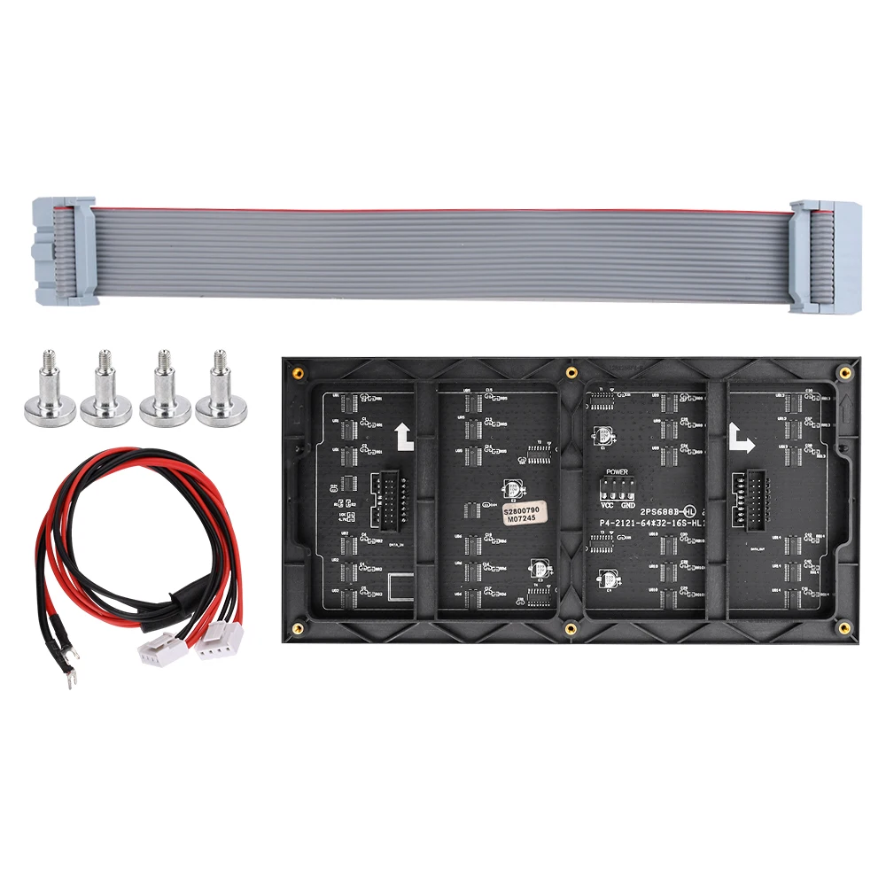 P4 LED Screen Panel Module 256*128mm 64*32 Pixels 1/16 Scan Indoor SMD RGB Full Color P4 LED Display Panel Module
P4 LED Screen Panel Module 256*128mm 64*32 Pixels 1/16 Scan Indoor SMD RGB Full Color P4 LED Display Panel Module