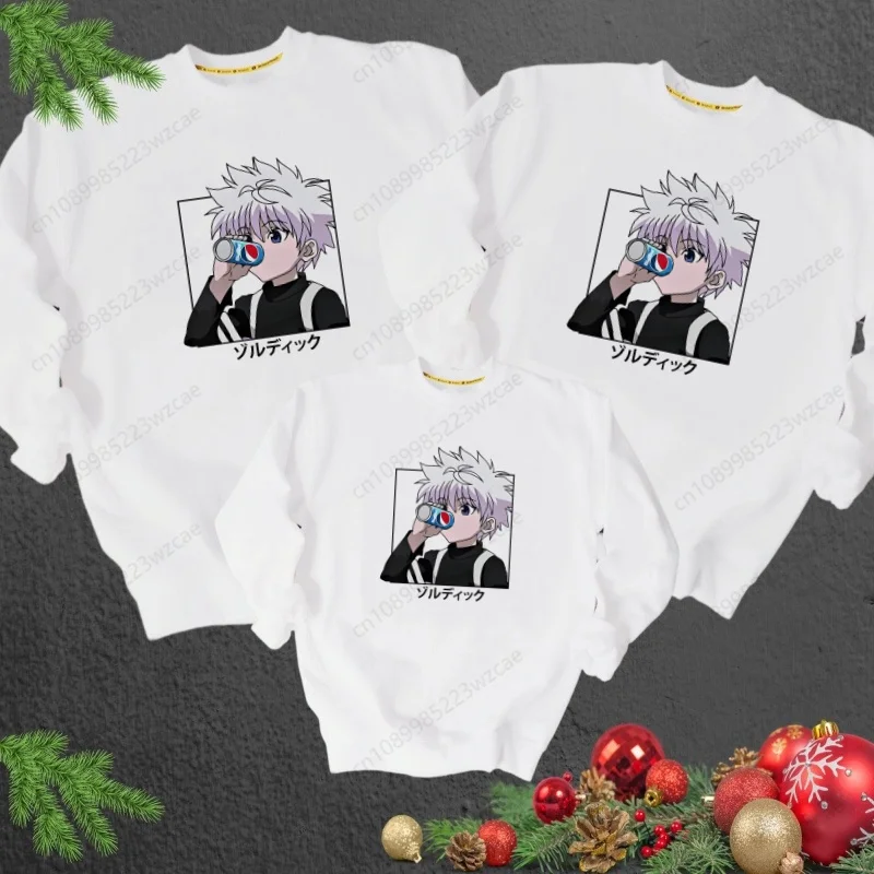 Милый Свитшот Hunter X Hunter Hisoka Kurapika Killua Kawaii Zoldyck с рисунком для мальчиков и девочек
Милый Свитшот Hunter X Hunter Hisoka Kurapika Killua Kawaii Zoldyck с рисунком для мальчиков и девочек